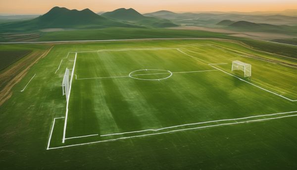 La superficie d’un terrain de foot : un chiffre surprenant